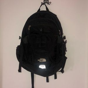 black North Face backpack